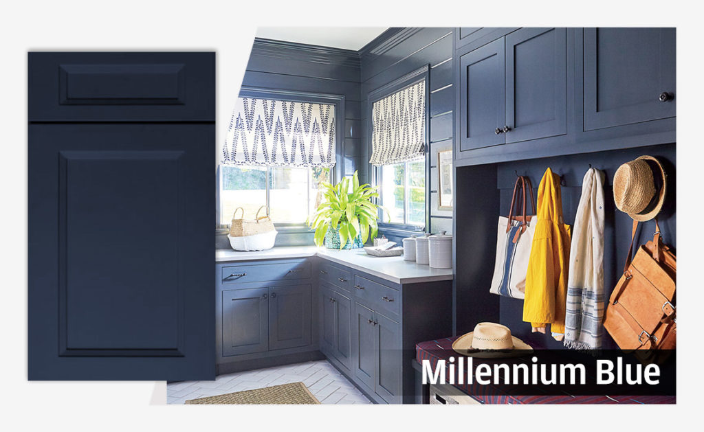 Wholesale Millennium Blue Kitchen Cabinets Blue Cabinets